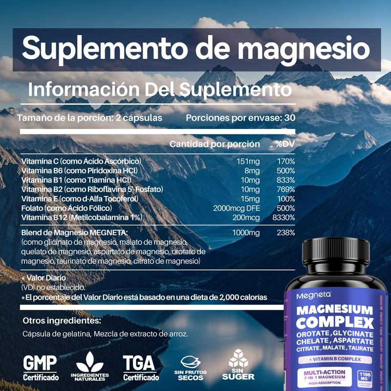 Magneta Suplemento De Magnesio